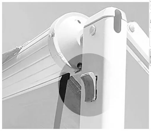 SLIDE LATCH 2/PK-A&E AWN.